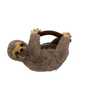 PTI Group Hanging Sloth Plush Basket Decor Halloween Easter Tan 13" 2020